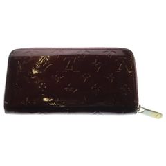 LOUIS VUITTON (ルイヴィトン) モノグラム ヴェルニジッピー ウォレット ラウンドファスナー パテント ロングウォレット 二つ折り長財布 バーガンディ M91536 SP3180