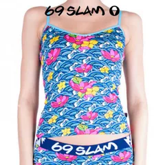 69SLAM☆LOTUS SINGLET TOP キャミソール インナー ルームウェアのサムネイル