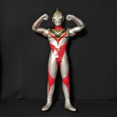 ウルトラマンガイア 全長48cm 1998年製 ビッグサイズソフビ 特大フィギュア mP2029 ■