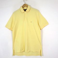【近年モデル】セオリーリュクス　ボウタイブラウス　イエローベージュ 38サイズ 近年】セオリーリュクス イエロー ボウタイブラウス ノーカラー