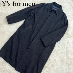 【週末限定セール】Y's for men 90's ウール ステンカラーコート 2025年最新】Y's for men メンズ ステンカラーコートの人気