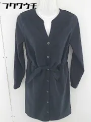 ◇ ◎ LIMITLESS LUXURY リミットレスラグジュアリー 長袖 ミニ ワンピース ネイビー レディース  【中古】 【1107200010873】