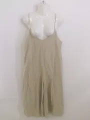 ◇ abitokyo アビトーキョー Vネック サロペット サイズ0 ベージュ系 レディース P  【1210140008234】