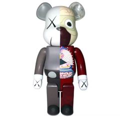 正規品 ベアブリック1000% 人体模型 カウズ kaws フィギュア - メルカリ