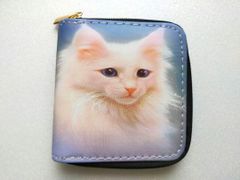 ◆ミニ財布◆猫柄　小物入れ　お札入れ　カード入れ◆送料無料　迅速発送　新品未使用