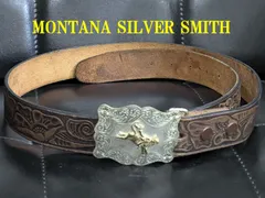 WAGE シルバースミス ベルトバックル スターリングシルバー ヴィンテージ MONTANA SILVERSMITHS/モンタナ シルバースミス