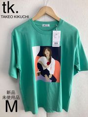 【新品　未使用品】tk.TAKEO KIKUCHI ミントグリーン　M  メンズ   夏