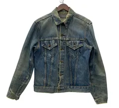 リーバイス Levi's 70's 70505 4th USA製 ボタン裏524 デニム ジャケット ブルー 201MT-3171 VB