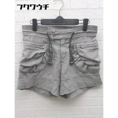 ◇ DOUBLE STANDARD CLOTHING ダブルスタンダードクロージング ショート パンツ 36サイズ グレー レディース 【1002798954007】