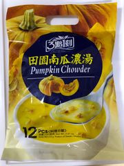 台湾3點1刻田園南瓜濃湯 パプキンチャウダー 1パック(18g×12袋)