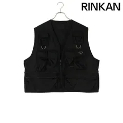 PRADA archive ナイロンベスト　ブラック　L 2025年最新】PRADA メンズ ベストの人気アイテム - メルカリ