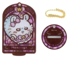【中古】キーホルダー モモンガ ステンドグラス風アクスタにもなるアクリルキーホルダー 「ちいかわ なんか小さくてかわいいやつ まじかるちいかわ」