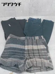 ◇ ZARA ザラ まとめ売り3点セット サイズ混合 パンツ レディース 【中古】 【1002800374090】