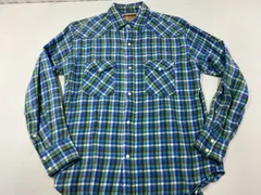 【七重浜752-2-070823nh】CAMCO カムコ チェックネルシャツ 上着 衣類 洋服 【中古】【メンズ】