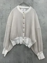 LOUNIE × KANAKO SATO シルバー カーディガン F 大胆な❝キラキラ❞で日常がちょっと特別になる！「LOUNIE