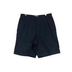 WTAPS ダブルタップス 23SS TRDS2001/SHORTS/CTPL.TWILL 231TQDT-PTM03 タック ショーツ コットンポリエステル ツイル ネイビー ショート ハーフ パンツ ボトムス サイズ02(M) jun