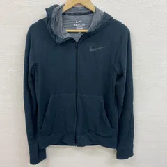 NIKE ナイキ　DRI-FIT ドライフィット　ジップアップパーカー　ダークグレー　サイズS