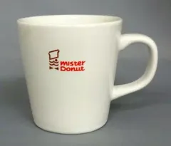 【中古】マグカップ・湯のみ(キャラクター) ロゴ(文字色赤) マグカップ 「ミスタードーナツ」 ノベルティグッズのサムネイル