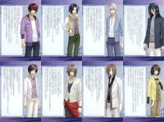 【中古】キャラカード 集合 書きおろしメッセージカード8枚セット 「Switchソフト 蒼黒の楔 -緋色の欠片 玉依姫奇譚- for Nintendo Switch」 WonderGOO購入特典