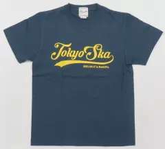 【中古】Tシャツ 東京スカパラダイスオーケストラ 始球式登板記念Tシャツ ライトネイビー Mサイズ セレモニアルピッチ(始球式)登板記念グッズ