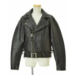 【VANSON】80s〜90s CHP TALON レザー ダブル タロンライダースジャケット