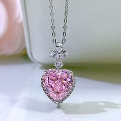 天然ピンクトパーズペンダント 5×7mm 高透明 S925 2色展開 - メルカリ