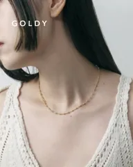 GOLDY/ゴールディ/グレイン チェーン ネックレス/アクセサリー/3241009