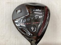 【最短翌日発送】【訳あり】ONOFF FAIRWAY ARMS KURO 2017 | 16 | S | SMOOTH KICK MP-617F | 中古 | フェアウェイウッド | グローブライド