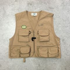 90s L.L.Bean Fly fishing patch Fishing Vest エルエルビーン フライフィッシング フィッシングベスト
