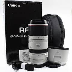 ＜ほぼ新品＞ Canon 望遠レンズ RF100-500mm F4.5-7.1 L IS USM フルサイズ対応 RF100-500LIS