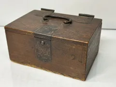 蔵出し　古い小物入　骨董　役所　当局　アンティーク　レトロ　インテリア