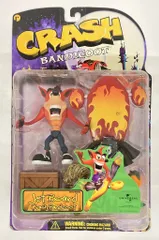 クラッシュバンディクー スサムズアップ Jakks フィギュア　４匹　新品未開封 クラッシュ・バンディクー ネオ・コルテックス w/ ウカウカ