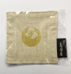 刀剣乱舞 とうらぶ 鶴丸国永 布製コースター 洛中高岡屋コラボ