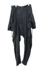 【値下げ】LIMI feu(リミフゥ)- 黒 サルエルパンツ limi feu リミフゥ サルエルパンツ ヨウジヤマモト 黒 LIMI feu