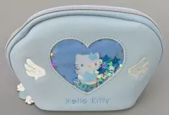 【中古】バッグ ハローキティ キラキラエンジェル ラウンドポーチ みずいろエンジェルハローキティ 第2弾 「サンリオキャラクターズ」