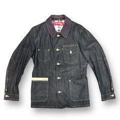 ジュンヤワタナベマン　リーバイスコラボカバーオール アイジュンヤワタナベマンとリーバイスからロングブラックコートが登場