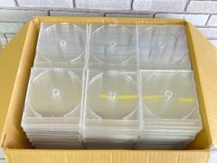 【W7-34】☆ CD 空ケースまとめ　204枚入りセット　クリア
