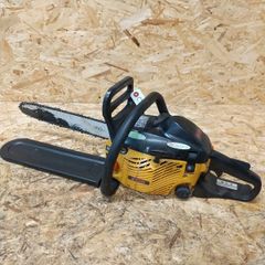 中古実働 リョービチェーンソー ESK-3435 バー35ｃｍ 新品ソーチェン