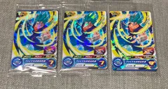 スーパードラゴンボールヒーローズ　定期購読　ベジット　ゴジータ　3セット