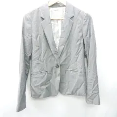 ◇ ⊂ index インデックス 長袖 テーラードジャケット サイズM グレー系 レディース E  【1409100018042】