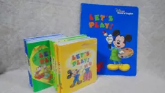 ＊再生保証あり＊h2631　DWEディズニー英語システム　【2019年4月17日発売　最新ブルーレイ版　字幕入り・プレビュー機能付き】(未開封あり）　レッツプレイ・ガイドのみ　ワールドファミリー　幼児英語教材