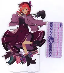 【中古】アクリルスタンド・アクリルパネル 中野二乃 BIGアクリルスタンド 「映画 五等分の花嫁×UNDER GROUND CIRCUS 第4弾」 ジップフーディー購入特典