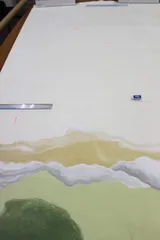 SHION-316左　訳あり商品　高級襖紙　　手漉き和紙　アウトレット商品