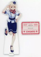 [중고]아크릴스탠드· 아크릴 패널 니시키 치다카(B/플라이트 어텐던트) 오리지널아크릴스탠드[리콜리스 리코일× 로손 캠페인]