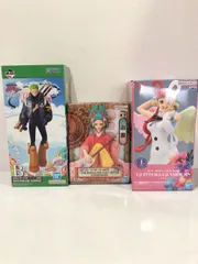 ÷【新品・未開封・箱潰れ有り】ONE PIECE 一番くじ 未来島エッグヘッド B賞 ロロノア・ゾロ　小紫　ウタ　まとめ売り【ホビー】