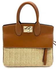 FERRAGAMO フェラガモ ハンドバッグ レディース STUDIO BOX BAG