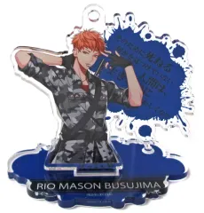 【中古】アクリルスタンド・アクリルパネル 毒島メイソン理鶯 スタンド付きアクリルプレート 「ヒプノシスマイク -Division Rap Battle-」