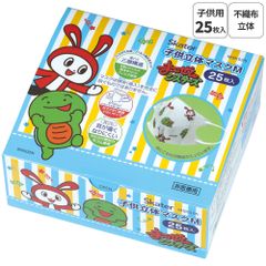 키즈 마스크 아이 마스크 부직포 입체 마스크 어린이용 마스크 입체 25장 캐릭터 스케이터 MSKS25