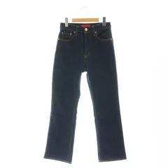 レッドカード RED CARD TOMORROWLAND別注 ハイライズデニムパンツ ストレート 24 紺 ネイビー /HK ■OS