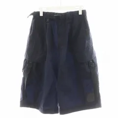 ワイスリー Y-3 アディダス adidas ヨウジヤマモト M CH2 Sporty Seersucker Pants クロップドカーゴパンツ ロゴ ナイロン XS 紺 ネイビー GV6073 /AN15のサムネイル
